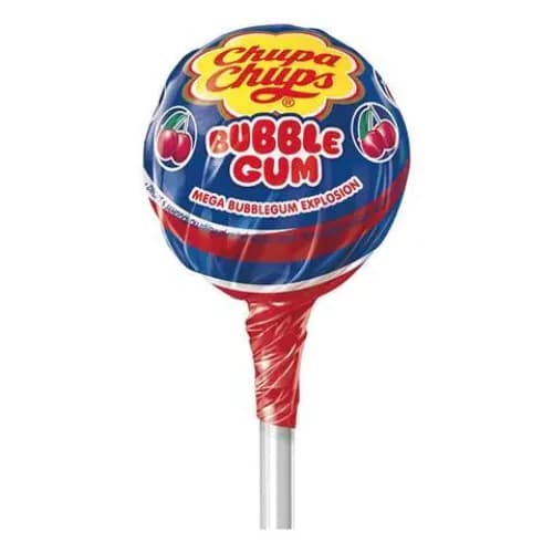 Chupa Chups Bubbly Lollipop Apple Flavor 16 Gr