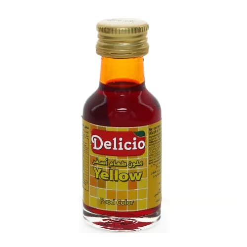 Delicio Yellow Food Color 28 Ml