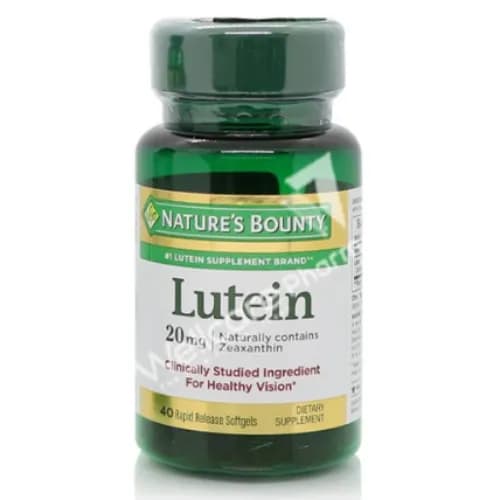 Nature'S Bounty Lutein 20Mg Capsules 40'S