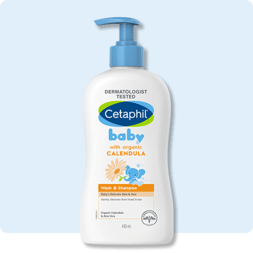 Cetaphil Baby Calendula Wash & Shampoo 400Ml