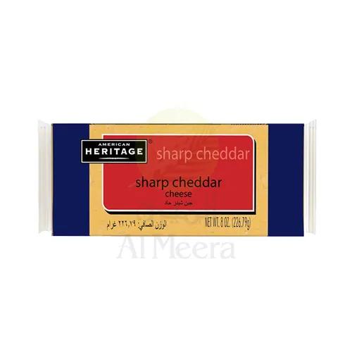 Heritage Natural Sharp Cheddar Cheese 227 g