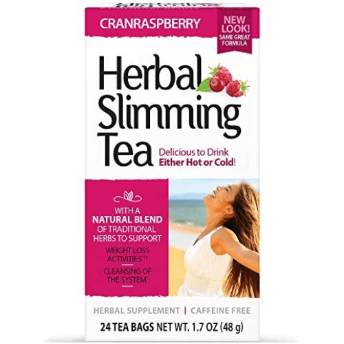 21 St Cent Slimming Tea Cranraspberry 24`S