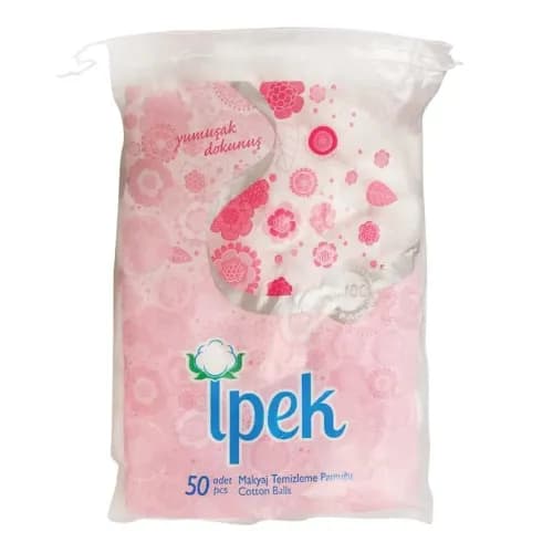 Ipek Sisa Cotton Balls 50Pcs