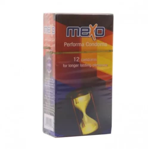 Mexo Performa Condoms For Longer Lasting Pleasure 12 Per Pack