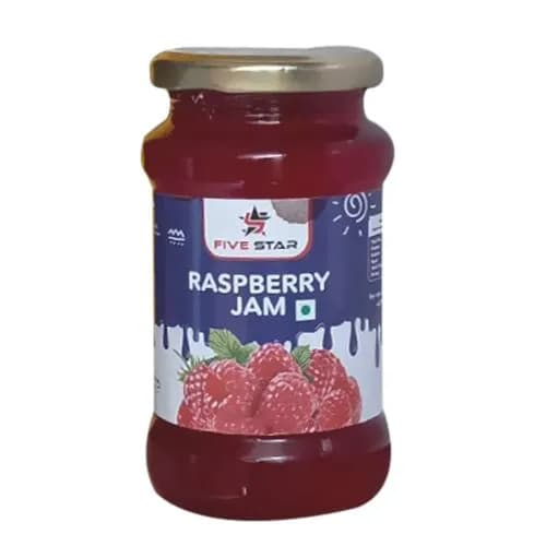 5 Star Raspberry Jam 450 Gr