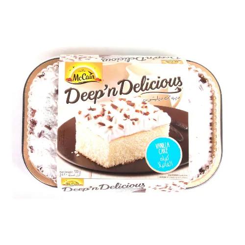 Mccain Deep N' Delicious Frozen Vanilla Cake 510G