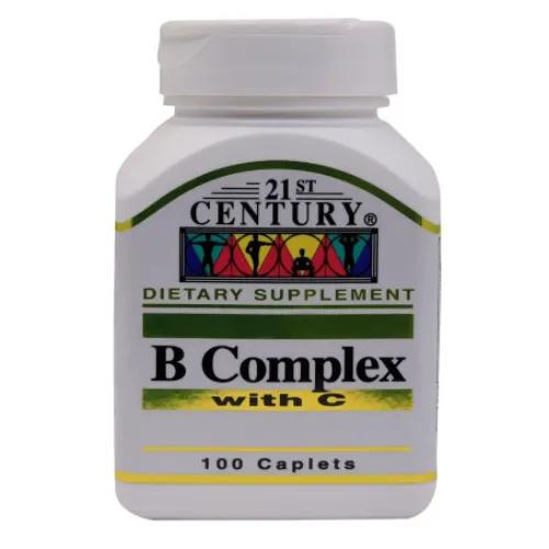 21 St Cent.B Complex/Vit C Cap 100S