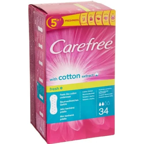 Carefree Breathable Fresh 34S