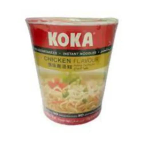 Koka Instant Noodles Cup Chicken Flavor 70G