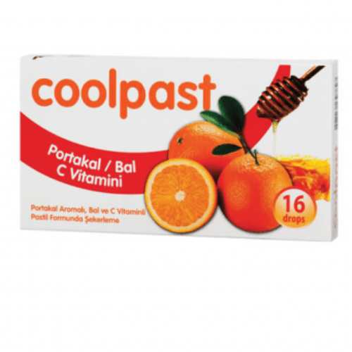 Cool Past Orange & Vitamin C & Honey Drop 24S