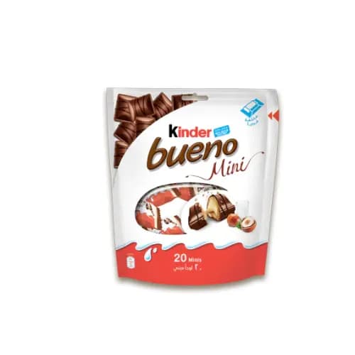 Kinder Bueno Mini Chocolate Bites With Milk & Hazelnut 20 Per Pack