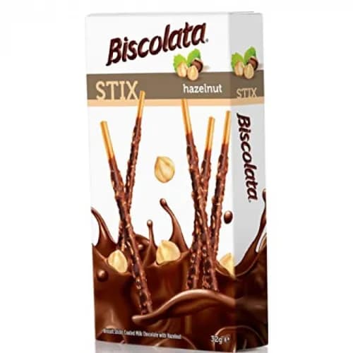 Biscolata Hazelnut Stix 32 Gr