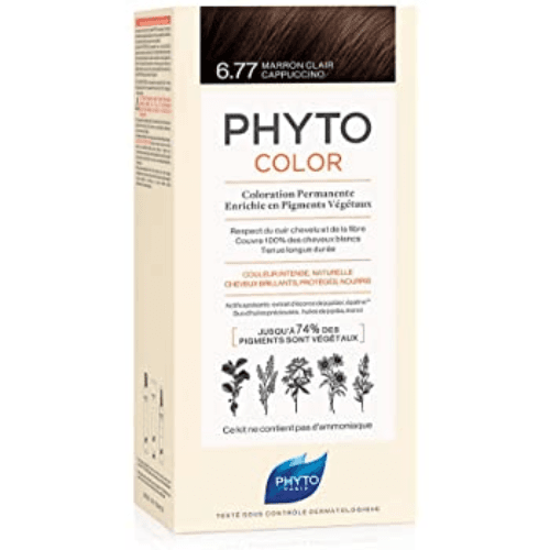 Phytocolor 6.77 Light Brown Cappuccino (New)