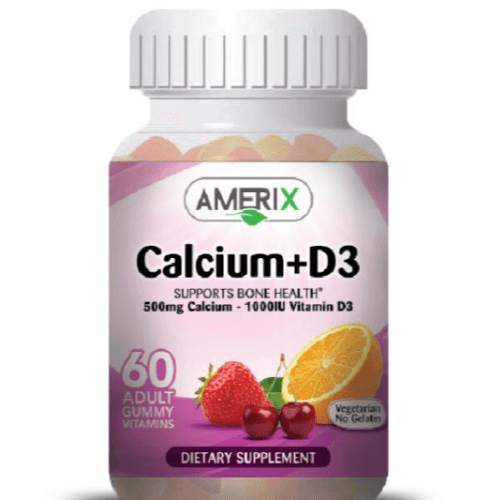 Amerix Calc + Vit. D3 Gummy 60