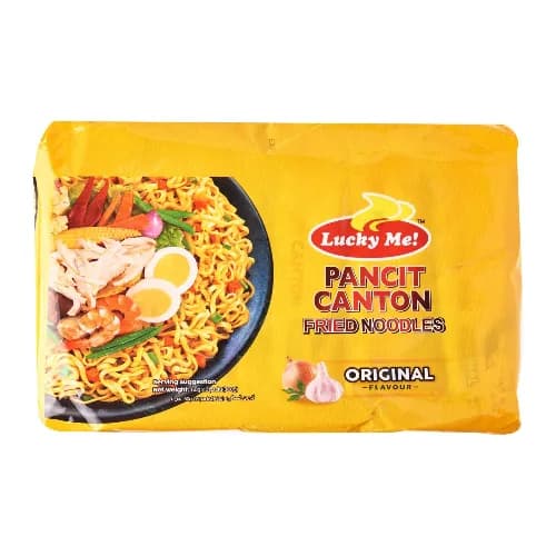 Lucky Me Pancit Canton Instant Fried Noodles Original Flavor 6 X 60G