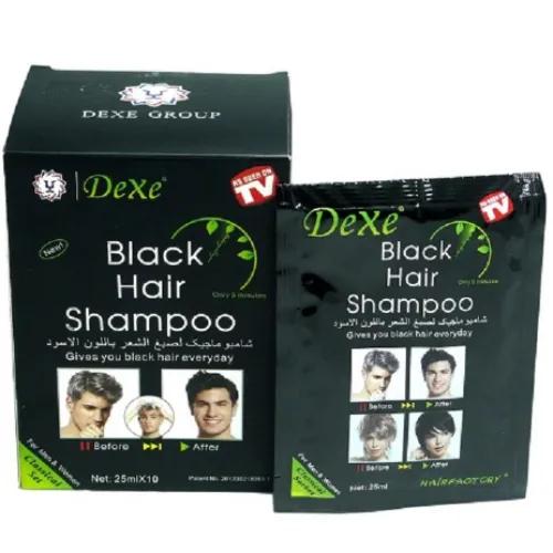 Dexe Balck Hair Shampoo 25Ml X 10 Sachets