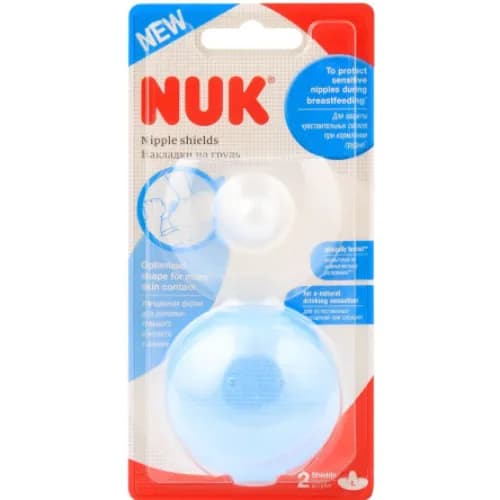 Nuk Nipple Shield Si Ine Size L 2/Blc 10721240