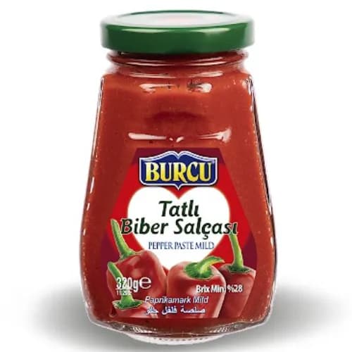 Burcu Sweet & Mild Pepper Paste 320 Gr