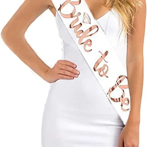 Bride To Be Sash - Rosegold