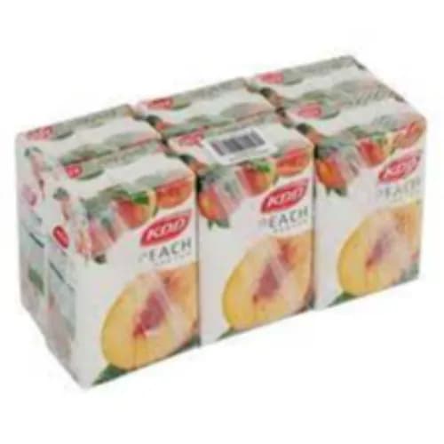 Kdd Peach Juice 6 X 250Ml