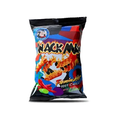 Mr. Chips Snack Mix Flaming Hot Chili Lime Chips 80G