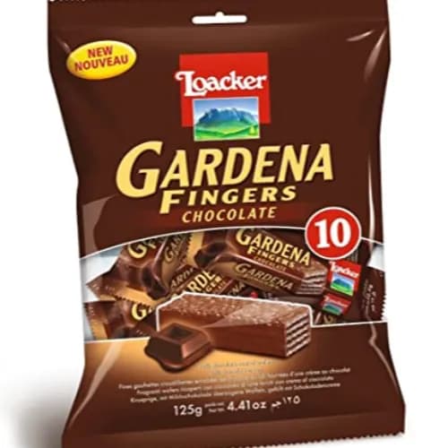 Loacker Gardena Fingers Chocolate 10 Pieces 125G