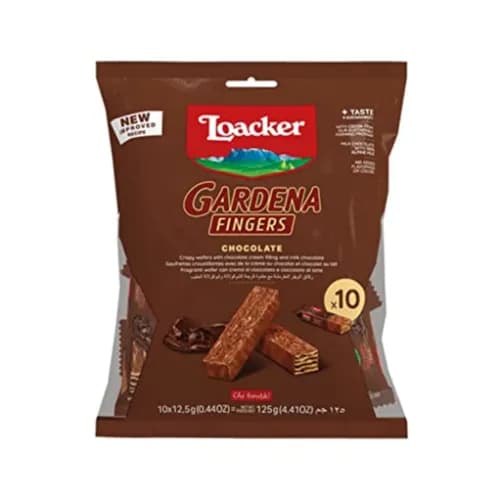 Loacker Gardena Fingers Chocolate 125gm