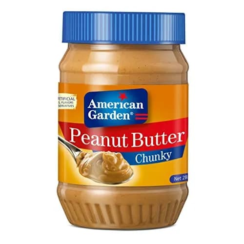 American Garden Chunky Peanut Butter - Artificial Colors Free, Artificial Flavors Free, Preservatives Free 794 Gr