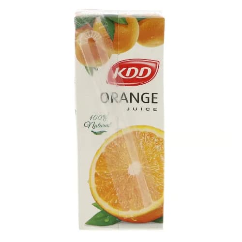 Kdd Orange Juice Preservatives Free, No Added Color, No Added Flavor 6 X 180Ml