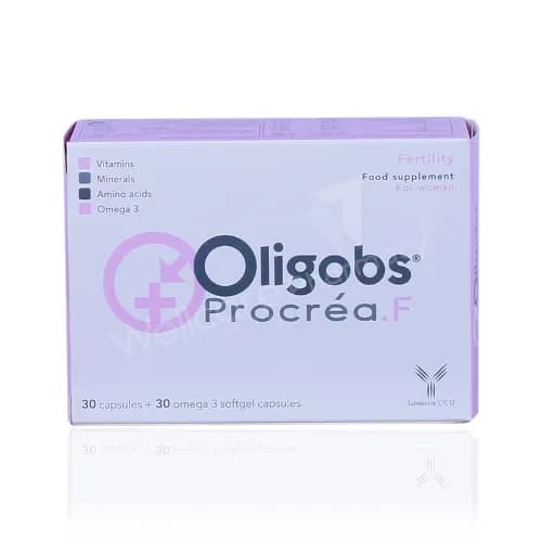 Oligobs Procrea F Capsules 30'S / Omega 3 Softgel 30'S