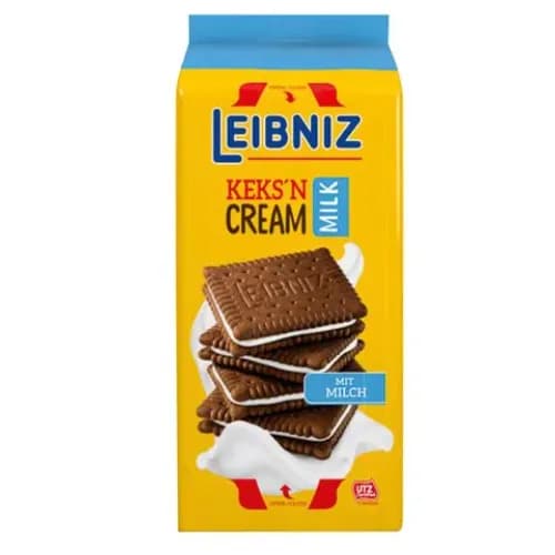 Leibniz Cocoa Biscuits With Milk Cream Filling 190G