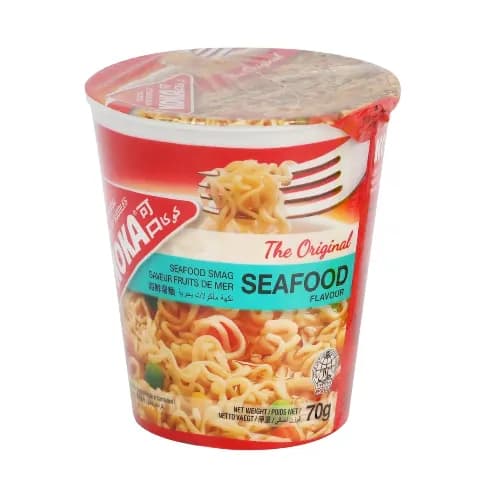 Koka Instant Noodles Cup Seafood Flavor 70G