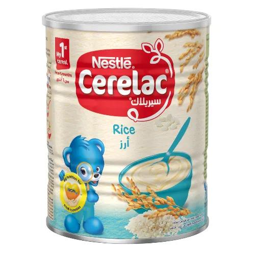 Cerelac Infant Cereal With Rice (6+ Months) - Artificial Colorings Free, Preservatives Free 400 Gr