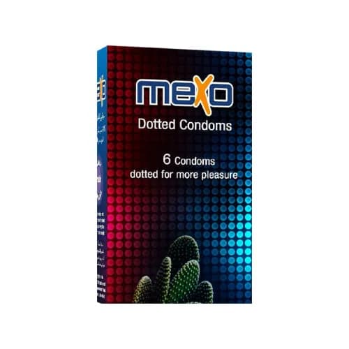 Mexo Dotted Condoms For More Pleasure 6 Per Pack