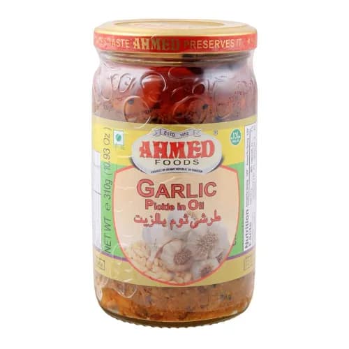 Ahmed Foods Garlic Pickle In Oil 330 Gr