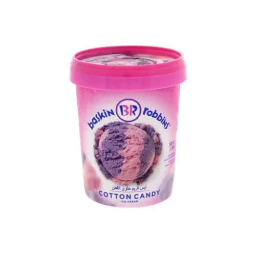 Baskin Robbins Cotton Candy Ice Cream - Vegetarian 500 Ml