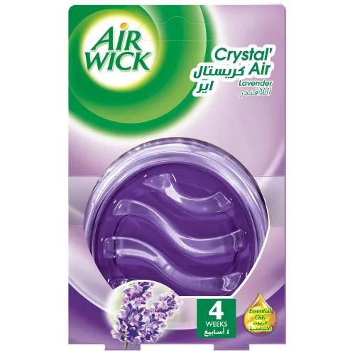 Air Wick Air Freshener Crystal Air Essential Oils Lavender 1 Pack