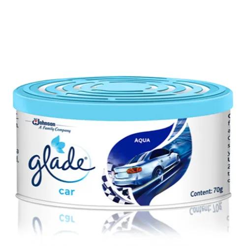 Glade Mini Car Air Freshener Gel Aqua Scent 70G