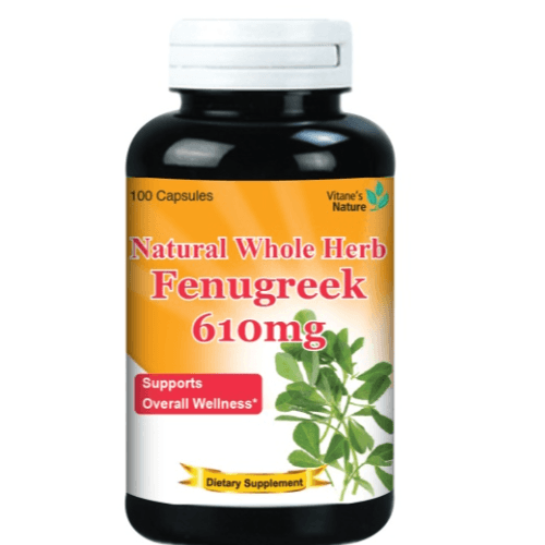 Vitanes Nature Fenugreek 610Mg Cap 100`S