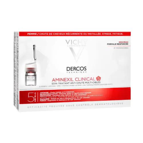 Vichy Dercos Aminxil Clinical 5 21X6 Ml Amp Women C20886