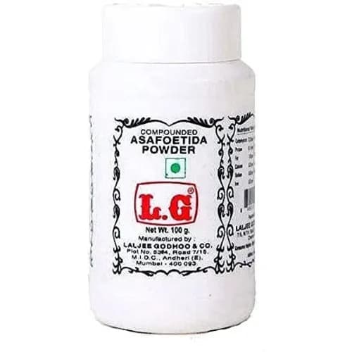 Lg Compounded Asafoetida Powder Vegetarian 100G