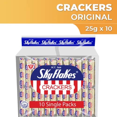 Sky Flakes Crackers 10 x 25 gr