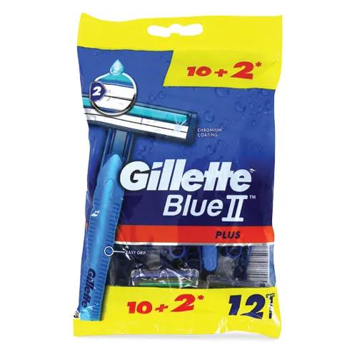 Gillette Razor Blue Ii Plus 10+2