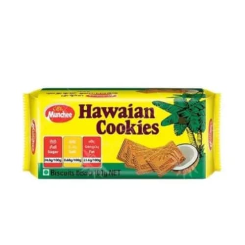 Munchee Hawaiian Coconut Cookies - vegetarian 100g