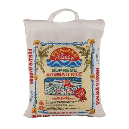 Punjab Garden Supreme Basmati Rice 5 kg