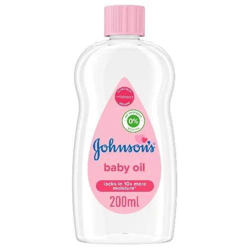 Johnson's Baby Oil Dyes Free 200ml