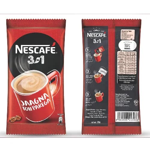 Nescafé 3in1 Classic Instant Coffee Sachet 17 gr