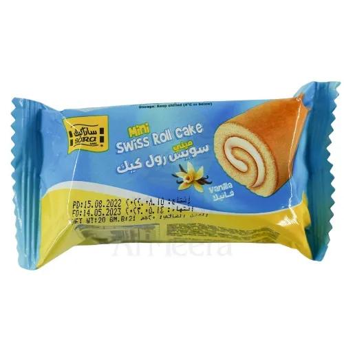 Sara Cake Mini Swiss Roll Chocolate 20 g