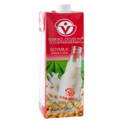 Vitamilk Soy Milk - GMO free, trans fat free, omega 3, 6, 9 1 L