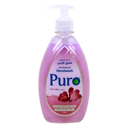 Puro Anti-Bacterial Handwash Lavender 500Ml